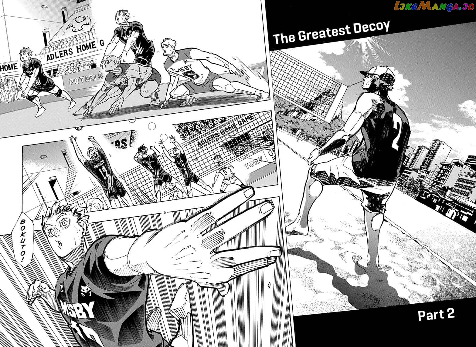 Haikyuu!!, Chapter 384 image 02